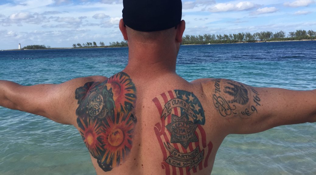 Episode 012 Facing Evil Podcast Scott Brown's tatoo